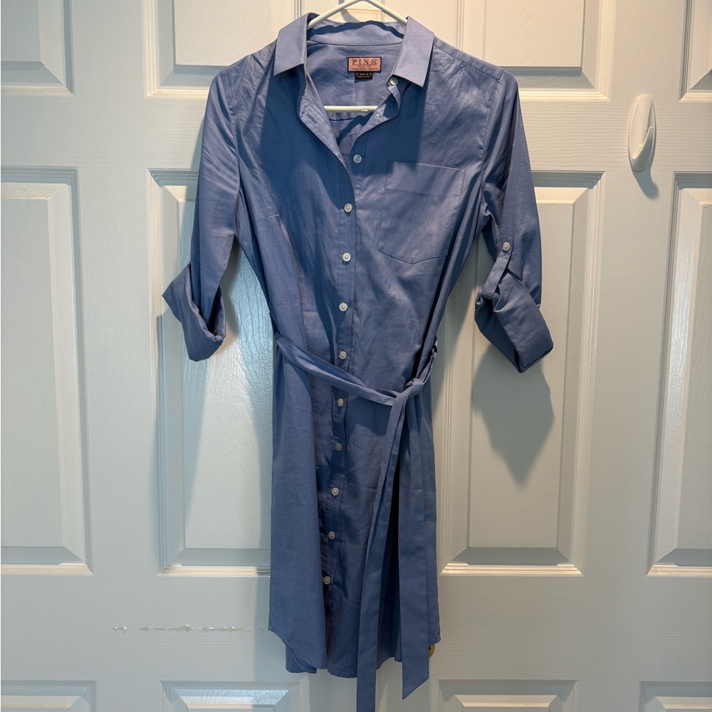 Thomas Pink Shirtdress